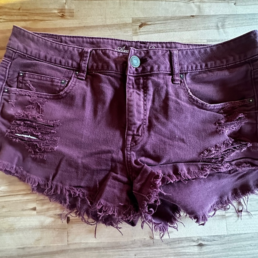Stretch Jean shorts